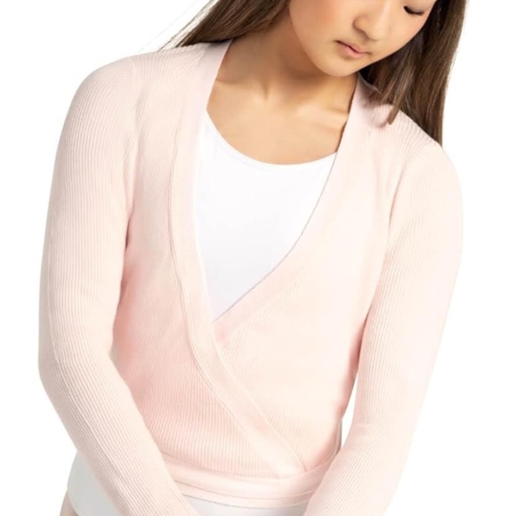 Knit Wrap Sweater - Picture 3 of 5